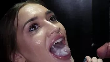 play Beautiful girls swallowing cum at the gloryhole | cumjugglers ep.3