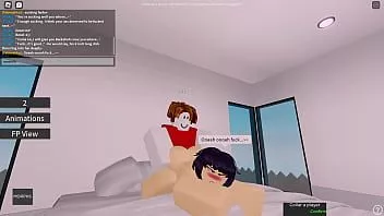 play Guy ha scopato una puttana con un grosso culo in roblox (1 parte)