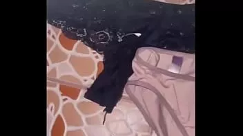 play Masturbarse con compañero de trabajo robado doble panty sexy - 9