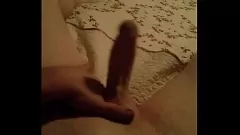 play Big Cock Masturbation Session Before Bed - Cumshot Included