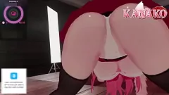 play Vtuber Sakura在禁忌的3D Hentai遭遇中努力操作 - 充满了暨！